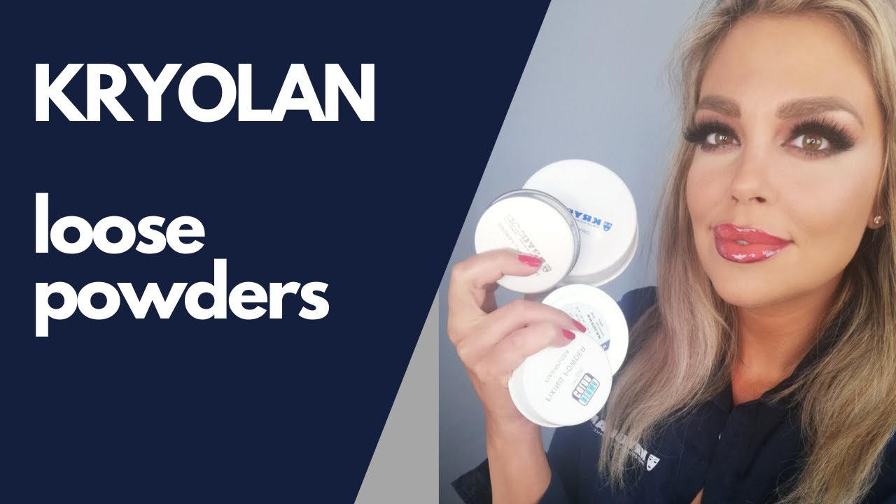 Kryolan Loose Powder Range