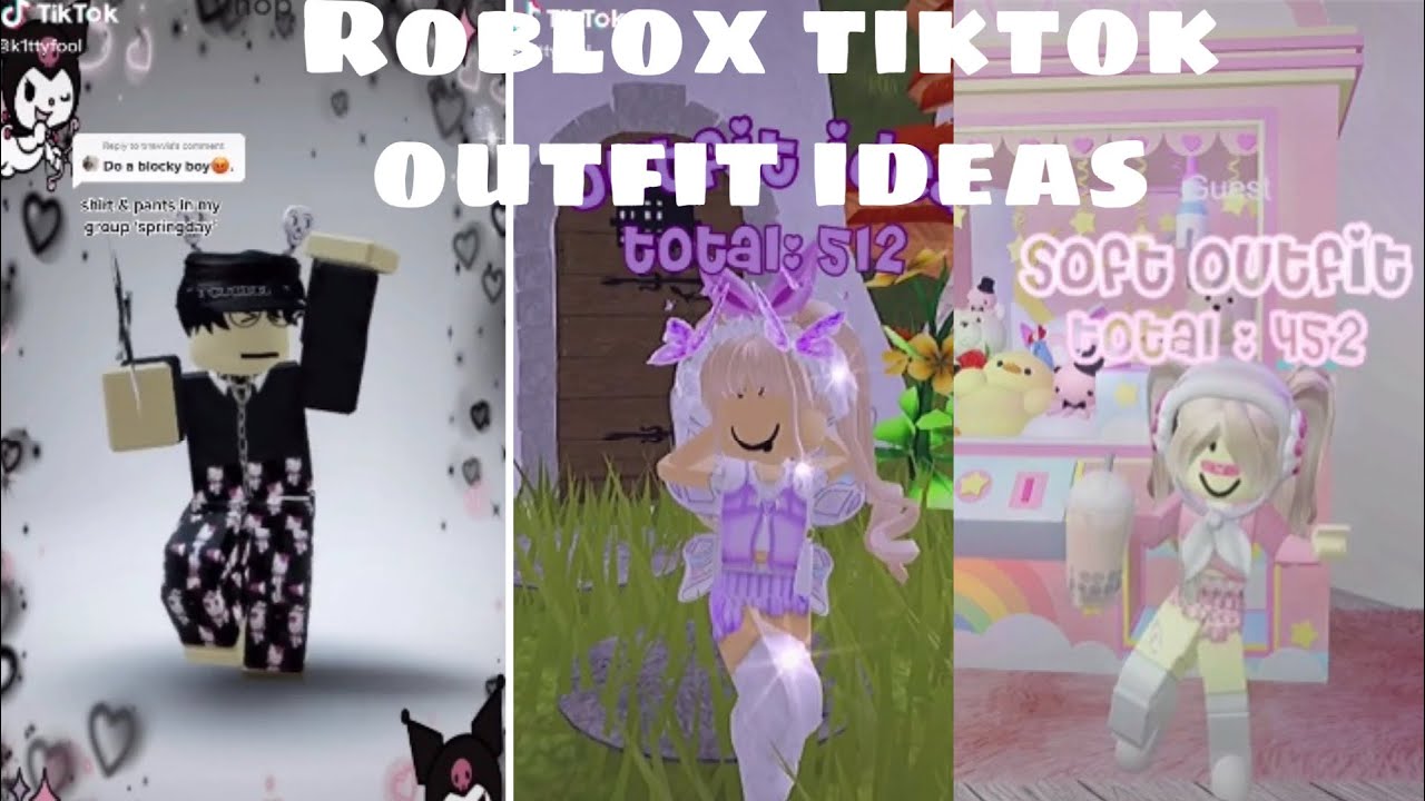 ROBLOX TIKTOK OUTFIT IDEAS! - YouTube