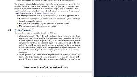 Tiny Python Projects: Appendix (argparse) Pt 1