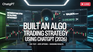 I Built An ALGO Trading Strategy Using ChatGPT in 2026
