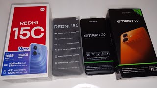 Redmi 15c vs infinix smart 20 : Speed Test 