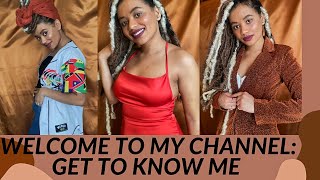 My First YouTube Video: Get To Know Me | Namibian American YouTuber