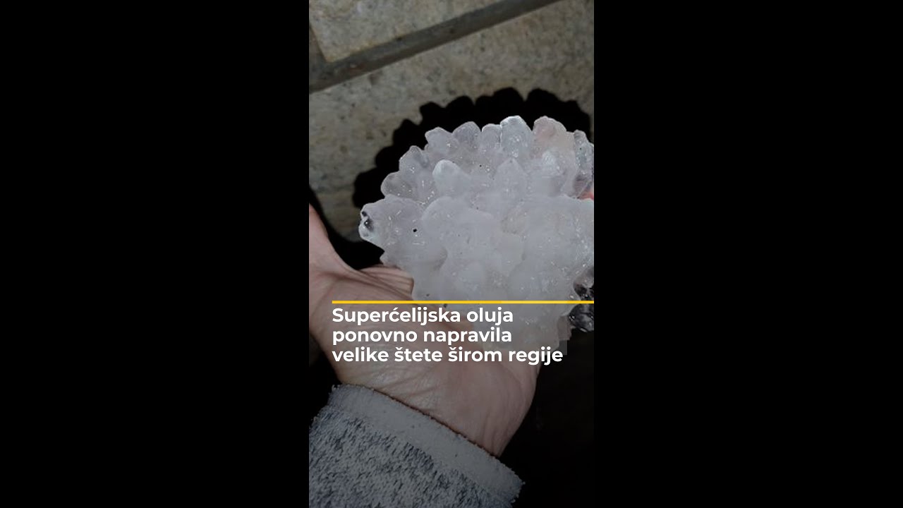 تسببت عاصفة فائقة الخلايا في أضرار جديدة من شمال إيطاليا إلى البوسنة والهرسك