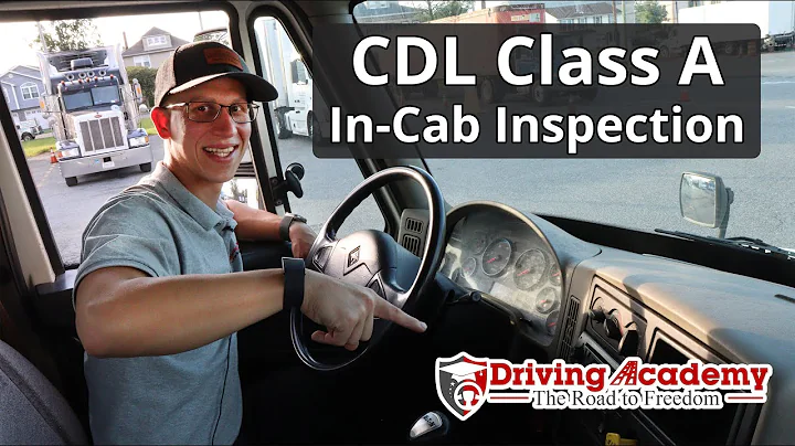 CDL Class A FULL In Cab Inspection and Air Brake Test 2023 - Pass Your CDL Trucking  Road Test