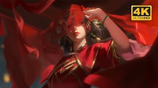 Beautiful Chinese Bride Crying Live Wallpaper 4K