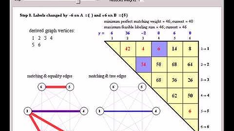 The Blossom Algorithm for Weighted Graphs