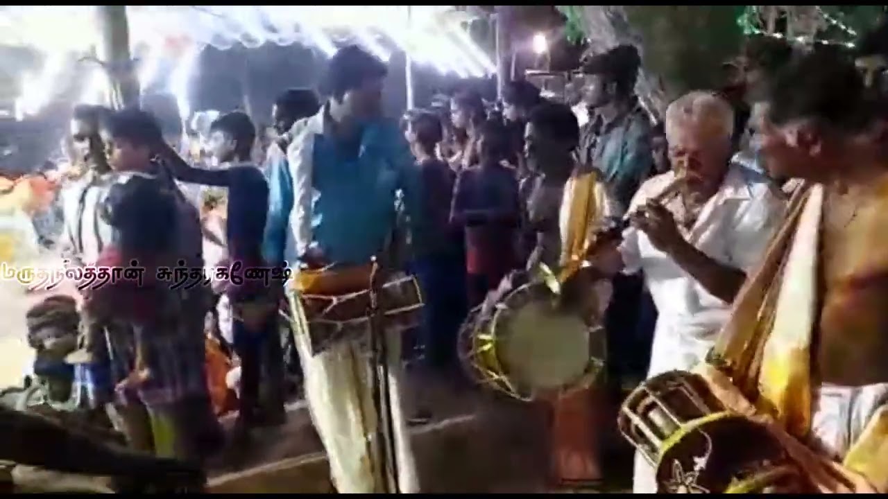 வெள்ளப்பநேரி மேளம் அருள்மிகு ஸ்ரீ முத்து கருப்பசாமி கோவில் கொடை கங்கணகிணறு 2022