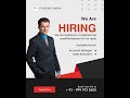 Immediate Hiring Sales Executive & Accounts Manager Job in Gurgaon | IT Security India