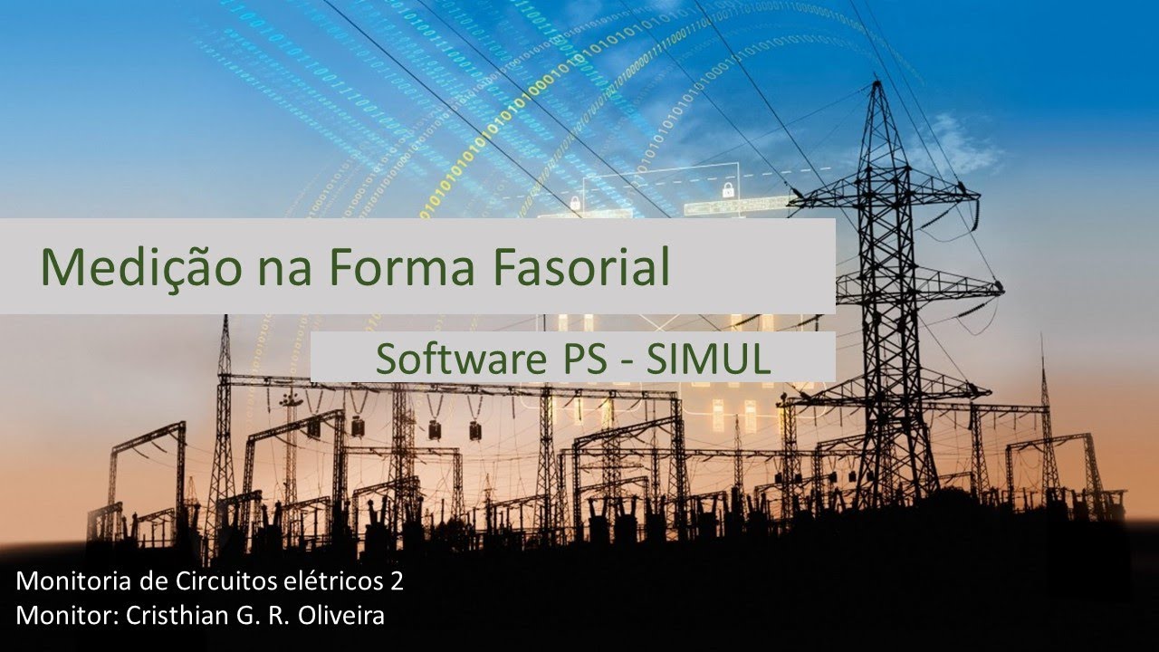 Medição de Grandezas na Forma Fasorial - PS Simul