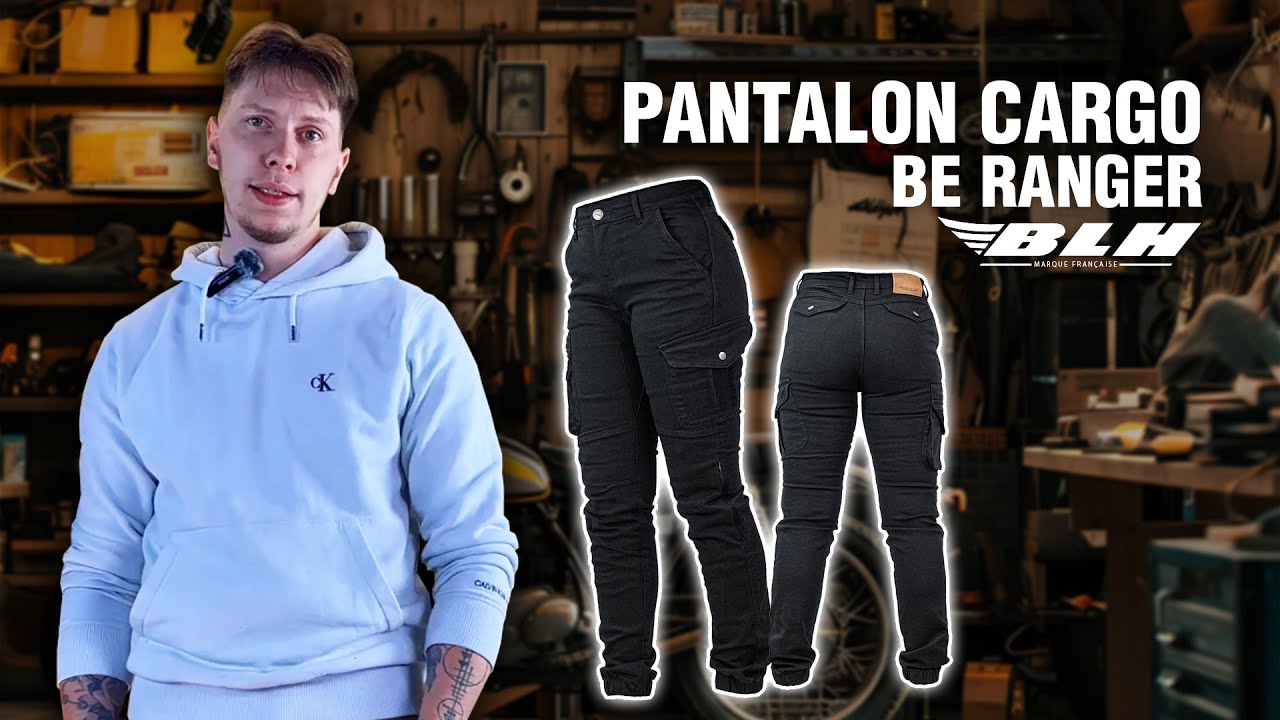 Pantalon Cargo Moto Été Homme Respirant Avec Protections - Trous Aération, Multi-Poches - Confort Racing