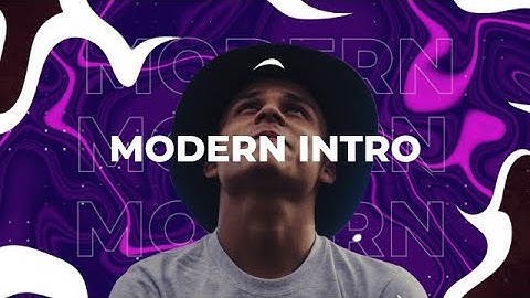 Modern Intro Premiere Pro Templates