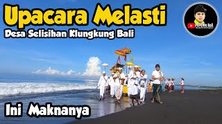 Upacara Melasti  Apa Maknanya  pepewebali