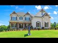 INSIDE A TOLL BROTHERS DECORATED MODEL HOME IN CUMMING, GA - B.P. $521,995