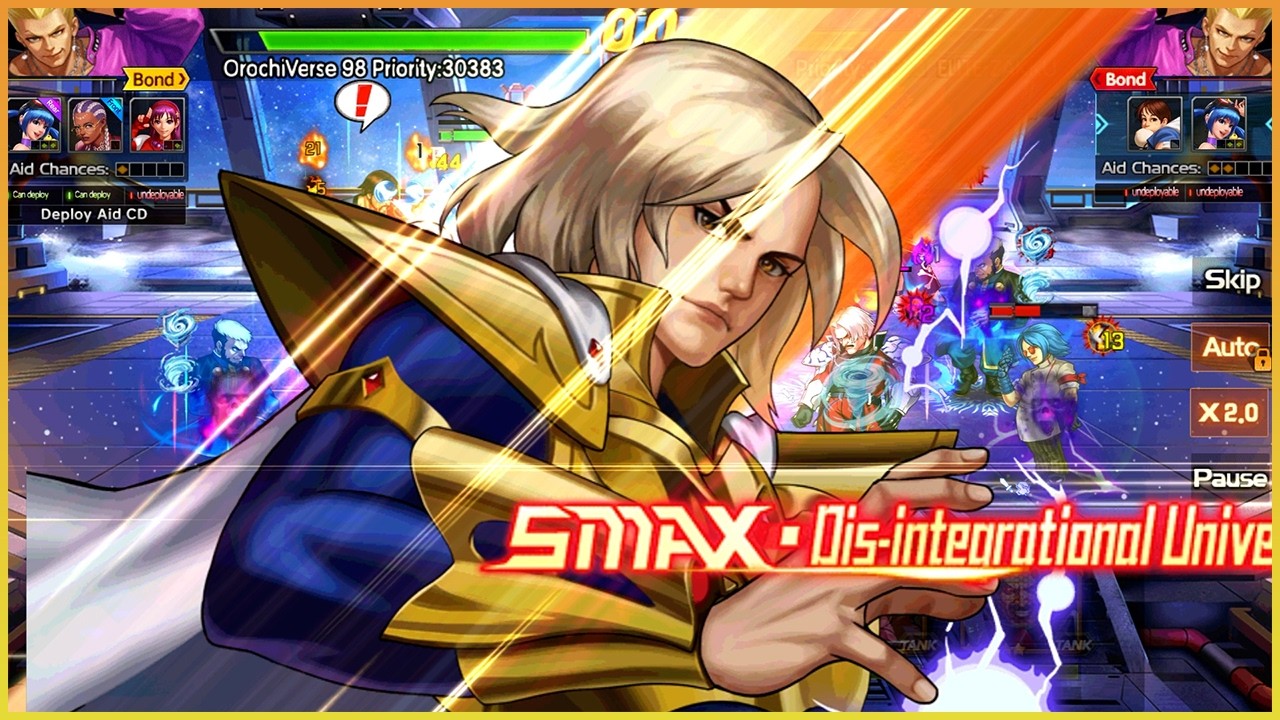 MAX FLAVA So I　トークボックス 神皿！！レア ✦ KOF 98 UM OL ✦ SMax Advent Igniz In Arena - New Server Whale