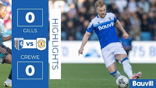 HIGHLIGHTS | Gillingham 0 Crewe Alexandra 0