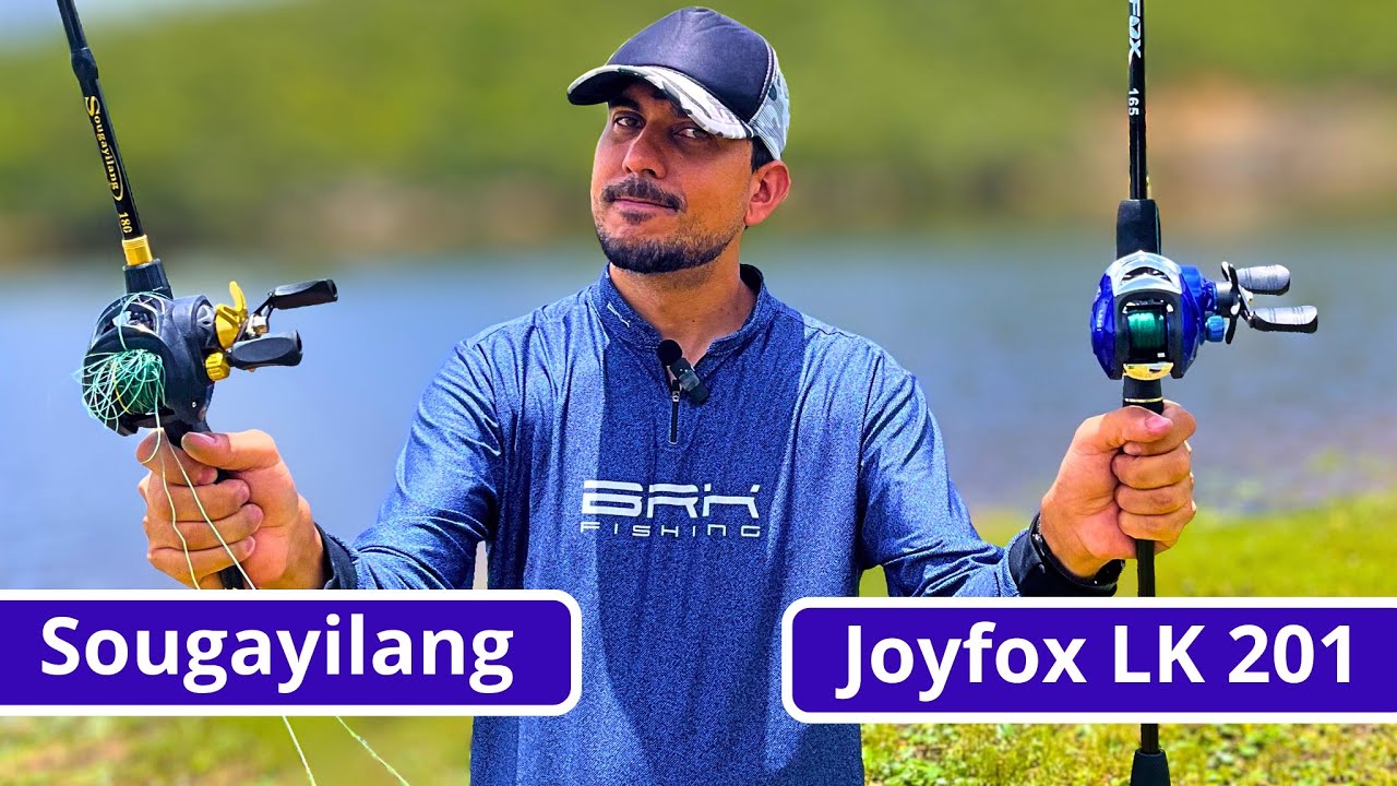 Joyfox X vs Sougayilang: Qual Carretilha da Shopee arremessa melhor?  (Opinião de um iniciante ) 