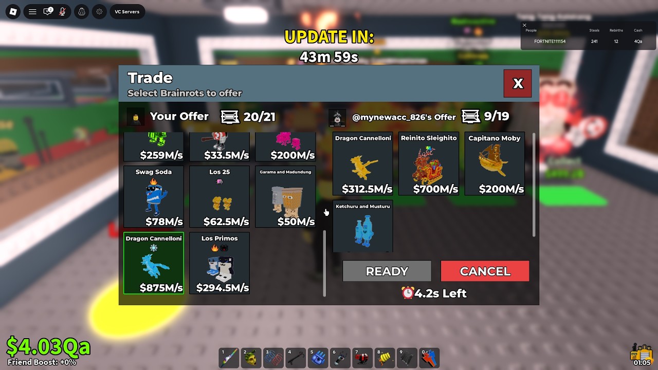 Sab First Update SAB TRADING/DUELS LIVE 3! SAB UPDATE!!! - YouTube