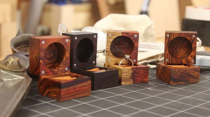 Making a Set of Exotic Wood Ring Boxes
