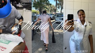 Weekly vlog: Bed Reset, Chit-chat, Hirsutism Condition? Church, Clinical placement & Dentist date 🦷.