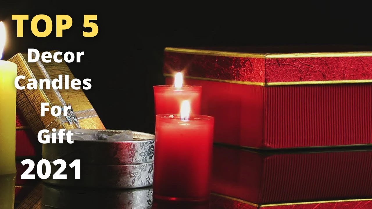 TOP 5 Best Scented Candles Gifts for Women 2021 Christmas Candles Gifts YouTube