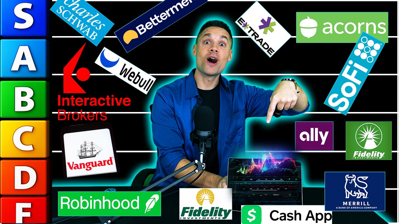 Ranking The Best Stock Brokers in 2026! - (Tier List)