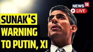Rishi Sunak News Live | Sunak Vows Support To Ukraine | Russia Vs Ukraine War | English News Live