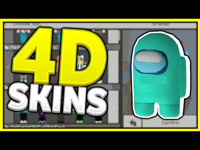 Mcpe 4D SKINS by GamingWithKen - Free download on ToneDen