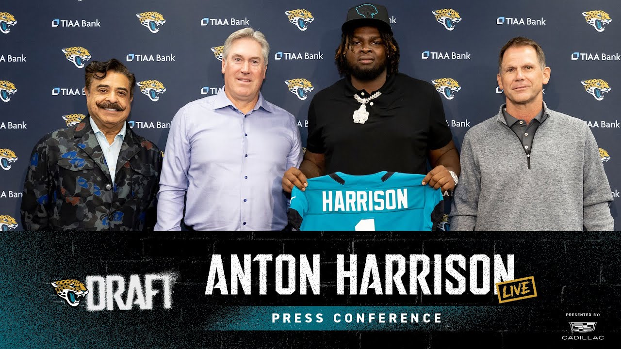 Anton Harrison Jacksonville Jaguars Nike 2023 NFL Draft First