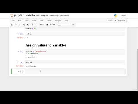 Python Assigning and Changing values part 8