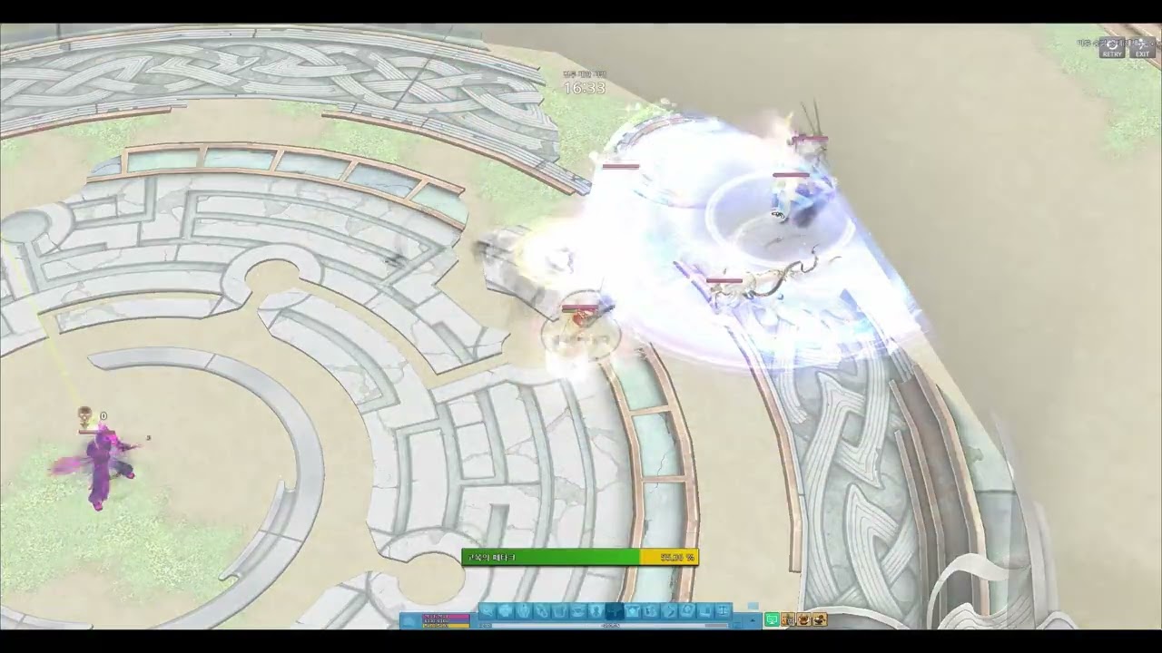 [마비노기] 브리 1관 3인 거너시점