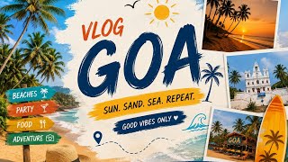 South Goa Vlog Part 1 🌴 | Cola Beach, BlueLagoon, Dudhsagar Goa Food & Hidden Gems | Budget Goa Trip