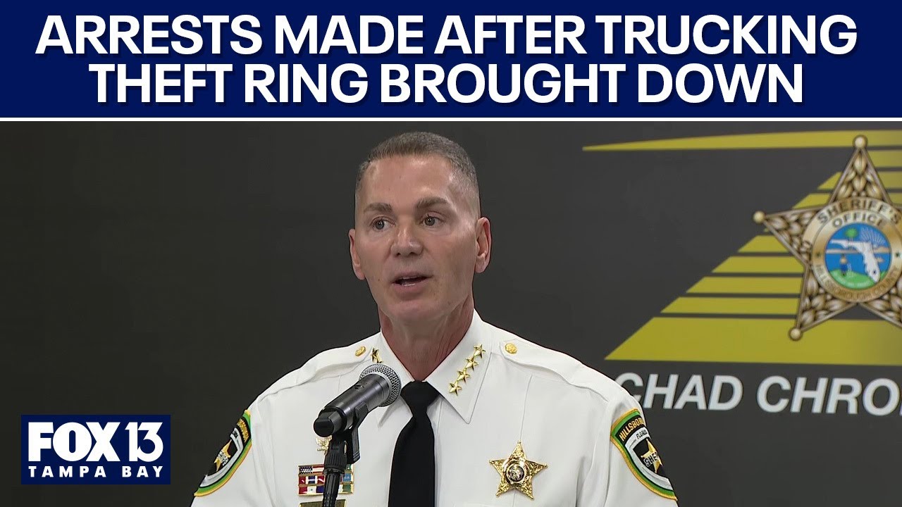 Details announced after trucking industry theft ring taken down