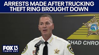 Details announced after trucking industry theft ring taken down