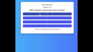 Interactive Quiz Web App – Test Your Knowledge Online! screenshot 4