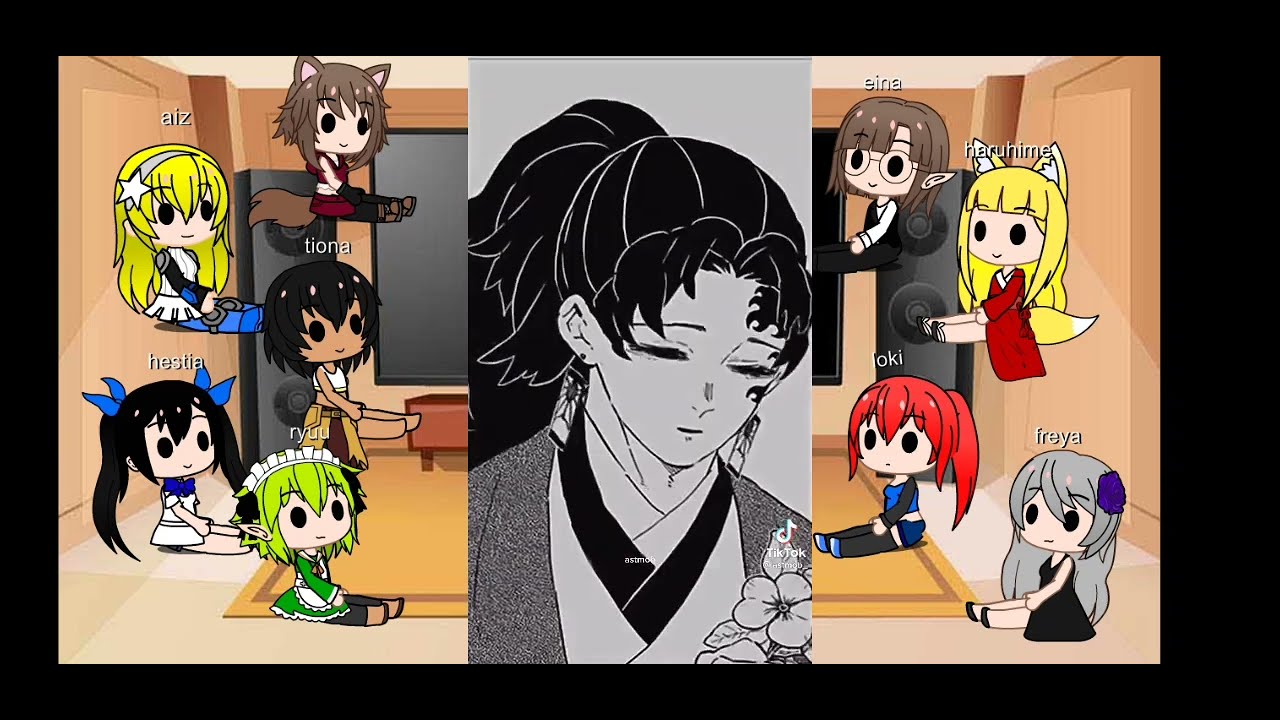 danmchi reacciona a Bell es yoriichi