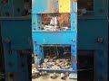 STEADY HYDRAULIC PRESSURE PUSH IN REPAIRING EXCAVATOR'S TRACK CHAIN IN MECHANICAL WORKSHOP