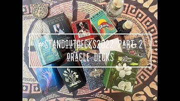 VR #StandOutDecks2022 to @PeekabooRose (Part 2 Oracle decks)