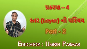 Standard–11th Computer | Chapter–4 સ્તર (Layer) નો પરિચય | Part–2 | GSEB Syllabus | By Umesh Parmar