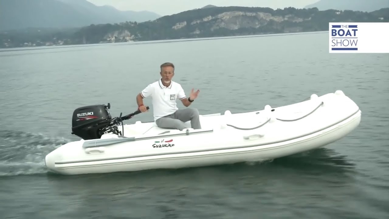 ITA] SUZUKINO 380 - Prova Gommone - The Boat Show - YouTube