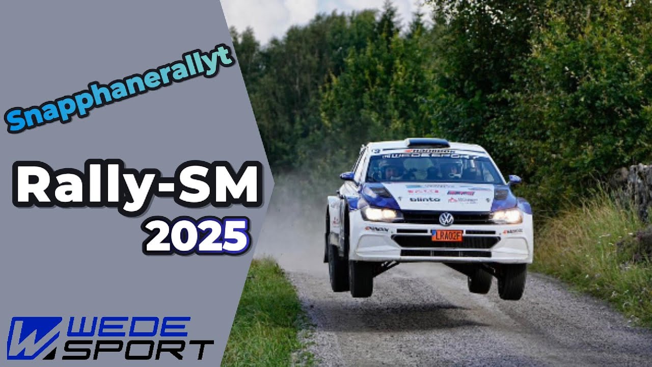 Snapphanerallyt 2025 - Spräckt fälg på kända sträckan Hovdala!