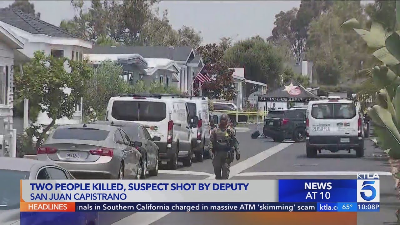 Deputies shoot suspect after 2 seniors, dog killed in San Juan ...