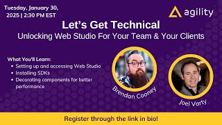 AMA: Let’s Get Technical-Unlocking Web Studio for Your Team & Your Clients