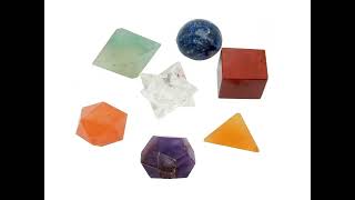 7 CHAKRA SACRED GEOMETRY SET CHAKRA SET