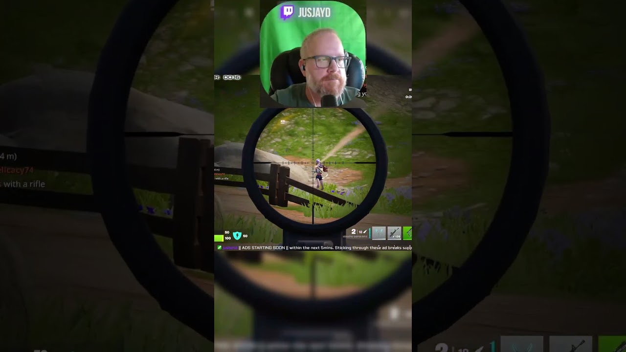 Sniper? I Thought This Was a Shotgun #fortniteshorts #fortniteclips