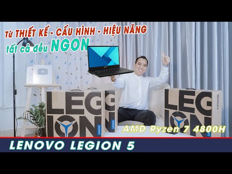 Đánh Giá Laptop Lenovo Legion 5 Có CPU Cực Khủng Khiếp 8 lõi 16 Luồng Giá Siêu Rẻ