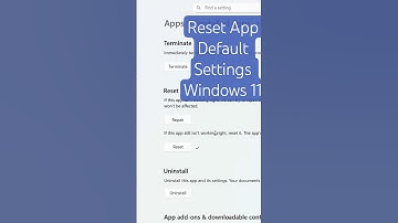 how to reset default app settings in windows 11