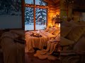 ❄️ POV: You wake up in the coziest bedroom during a snowstorm.#cozy
