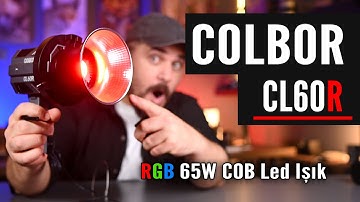 COLBOR CL60R RGB 65W COB Led Işık İnceleme | Işığa ve Renklere Hükmedin