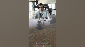 Bro Found A SEAL in RUST?😳💀  #trainwreckstv #rust #rustclips #rustpvp #short #lol