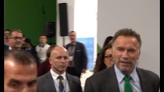 COP24 - Katowice - Asking Arnold Schwarzenegger his opinion on Nuclear Power